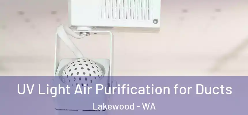  UV Light Air Purification for Ducts Lakewood - WA